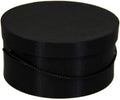 Sarah's Hat Boxes Classic Black Hat Box – 8.75" x 4.5" (Dia. x Ht.) Handmade in USA – Odorless Non-Toxic Adhesive, Cording Handle – Premium Storage for Hats & Accessories
