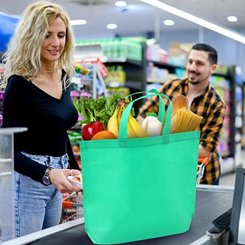 36-Pack Tote Bags Multipurpose Reusable Grocery Bag (Beige Color 36 Pack)