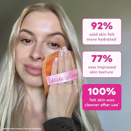 The Original MakeUp Eraser 7-Day Set, Erase All Makeup with Just Water, Including Waterproof Mascara, Eyeliner, Foundation, Lipstick, Sunscreen, and More! Farmers Market 7ct