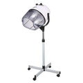 Hooded Hair Bonnet Dryer,Standing Hair Dryer with Height Adjustable 360° Rotation Swivel Caster Rolling Base Versatile Styling for Home And Salon