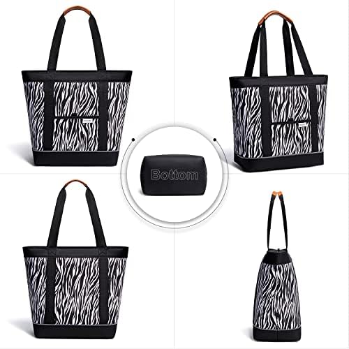Insulated Cooler Bag Reusable Grocery Tote Bags Transport Large Lunch Box for Women