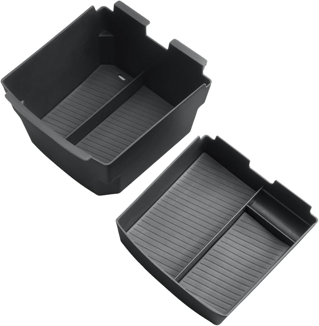 CDEFG 2Pcs for 2025 2026 Hyundai Tucson Limited Center Console Organizer Compatible with 2025 2026 Hyundai Tucson Limited Accessories Middle Console Storage Box