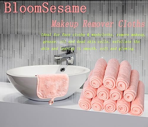 Makeup Remover Cloths Face Pads Reusable Microfiber Facial Cleansing Cloths