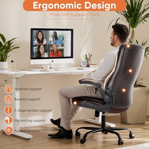 Sweetcrispy Heavy Duty Office Chair, Gaming Desk Chair 2 Pack