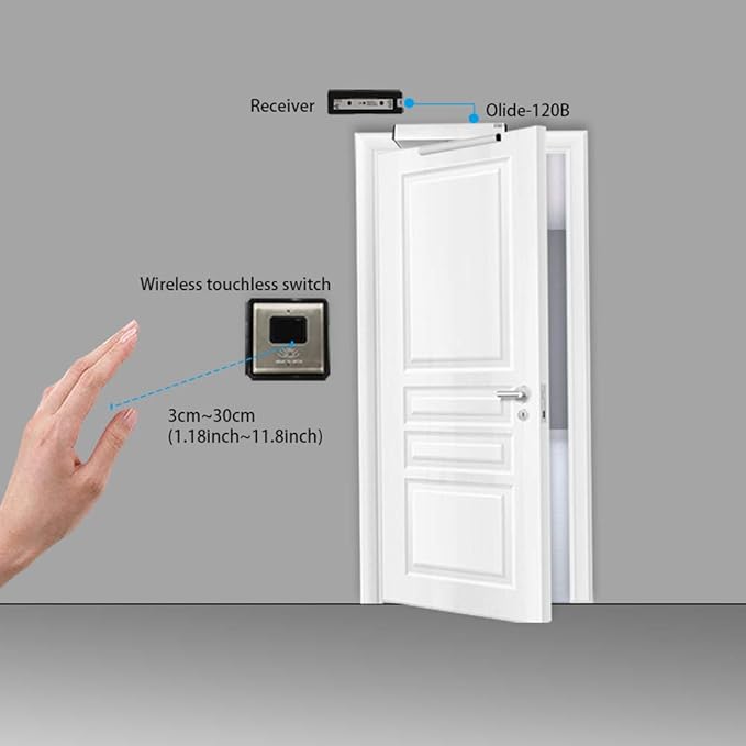 Olideauto Olide-120B Sensor Open Automatic Touchless Swing Door