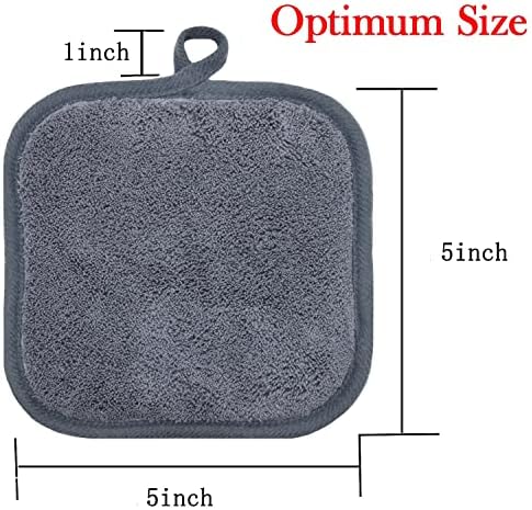 Makeup Remover Cloths Face Pads Reusable Microfiber Facial Cleansing Cloths
