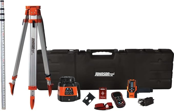 Johnson Level & Tool 99-028K Electronic Self-Leveling Dual Slope