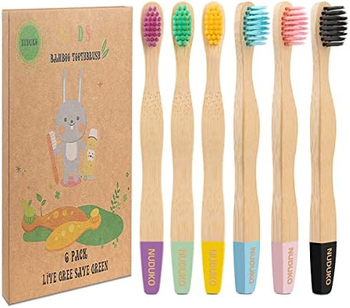 Kids Toothbrush 6 Pack, Soft Bristle Toothbrush for Child Baby Toddler
