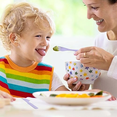 Reusable Travel Utensils Set with Case Wheat Straw Fork Spoon Knife Cutlery