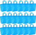 36-Pack Tote Bags Multipurpose Reusable Grocery Bag (Baby blue Colors 36 Pack)