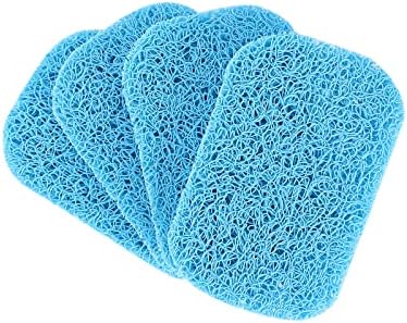 15 Piece Soap Saver,Soap Lift Pad Mat for Bathroom,Soap Dish and Soap Holder Accessory,Blue