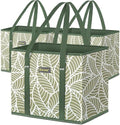 BALEINE 3PK Reusable Grocery Bags, Heavy Duty Shopping Tote Bag