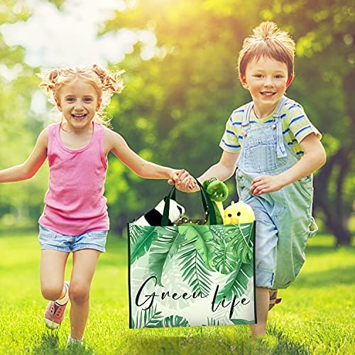 NymphFable Shopping Bags, 6 Pack Mixed Reusable Grocery Tote Bags 50LBS