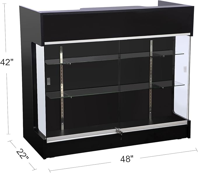 48" W x 22" D x 42" H
