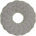 SUNLAND Reusable Makeup Remover Pads,Round 3.15inch,16 Pack,Lightgrey