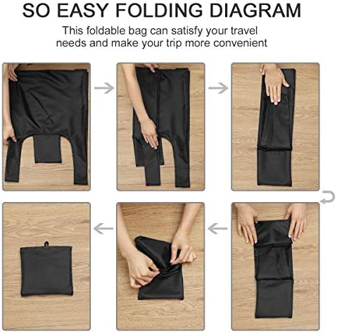 HOLYLUCK Reusable Grocery Bags,Heavy Duty Foldable Shopping Tote Bag (Extra Large, 3 Large Black)