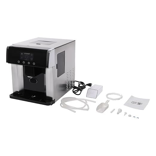 Portable Ice Maker Machine, 2-in-1 Countertop Ice Maker