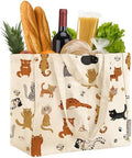 Miss Adola Cute Extra Large Canvas Grocery Tote Bag