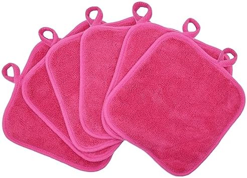 Makeup Remover Cloths Face Pads Reusable Microfiber Facial Cleansing Cloths