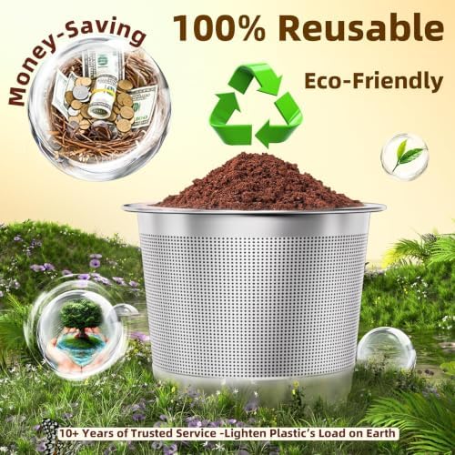 4 Pack Reusable K Cups Coffee Pods for Keurig 1.0