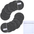 SUNLAND Reusable Makeup Remover Pads for Face,Eyes,Lips Microfiber Face Cleansing Gloves Washable Makeup Remover Cloth with Laundry Bag Rounds Pads