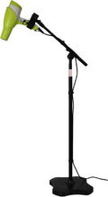 Blow Dryer Stand Hands Free with Universal Hair Dryer Holder, Stable Heavy Duty Base, Adjustable Height 25" to 69", Free Hands to Do Other Things