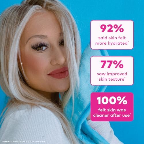The Original MakeUp Eraser PRO, Effortlessly Remove All Makeup Using Only Water, Including Waterproof Mascara, Eyeliner, Foundation, Lipstick, Sunscreen,and More! Chill Blue, 1 ct.