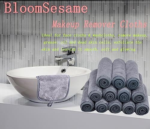 Makeup Remover Cloths Face Pads Reusable Microfiber Facial Cleansing Cloths