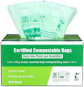 Compostable Trash Bags, Food Scraps Yard Waste Bags,Extra Thick 0.71 Mil. ASTMD6400 Compost Bags Small Kitchen Bin Bags, Certified By BPI and TÜV AUSTRIA (3 Gallon)
