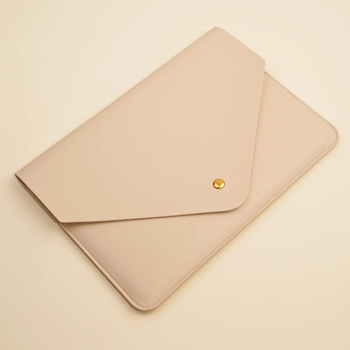 Laptop Sleeve 13 Inch Compatible with New 2024 MacBook Air 13, New MacBook Pro 13, Dell XPS 13 with Small Pouch, Mouse Pad and Cord Organizer, Color Beige