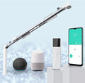 TIPIACE Rechargeable Motorized Curtain tracks to Remote Control Ceiling Mount