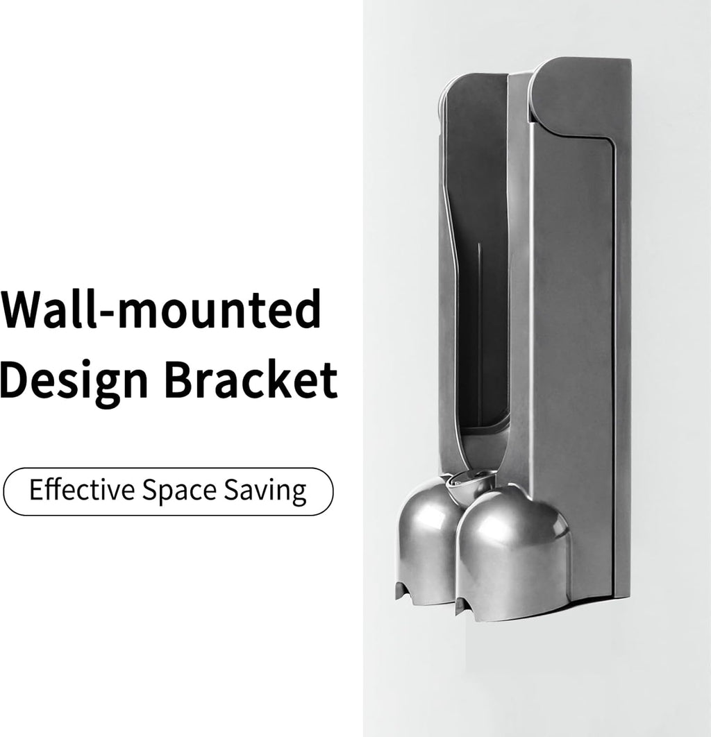 Wall Mount Docking Station Compatible with Dyson V12 lightest intelligent Cordless Stick Vacuum Cleaner - Compatible Accessories Bracket by Tech | Not Suitable for V12 Detect Slim+