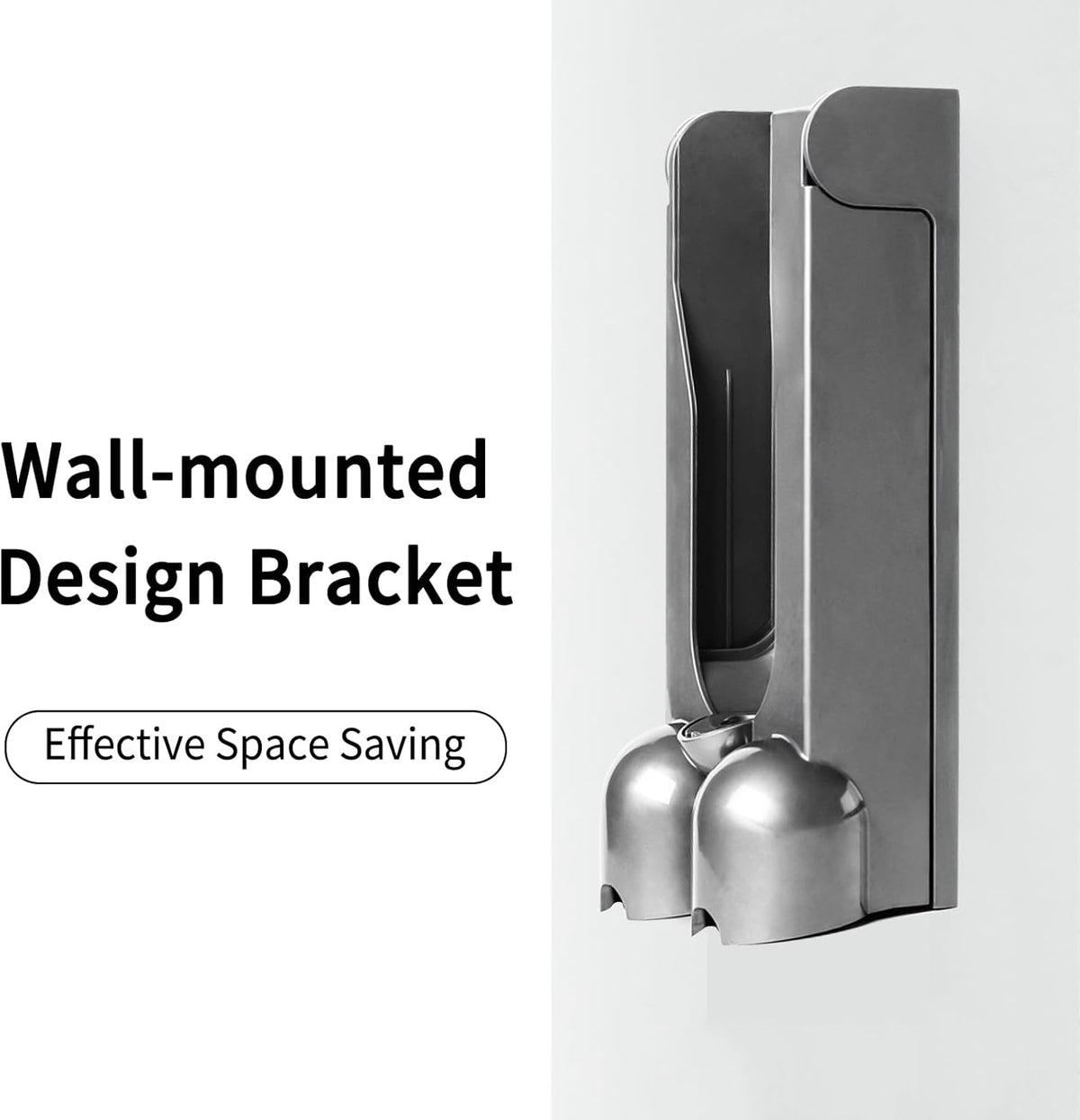 Wall Mount Docking Station Compatible with Dyson V12 lightest intelligent Cordless Stick Vacuum Cleaner - Compatible Accessories Bracket by Tech | Not Suitable for V12 Detect Slim+