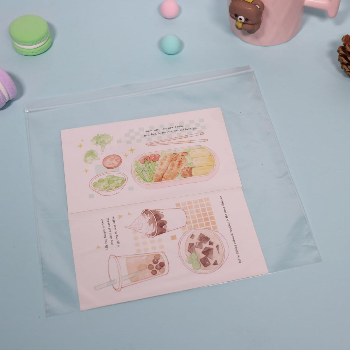 iMailer- 8" x 8" 200 Pack- 2 Mil Resealable Zip Bags- Clear Plastic Bags with Zip Top Lock for Storage, Organizing, Crafts, Travel