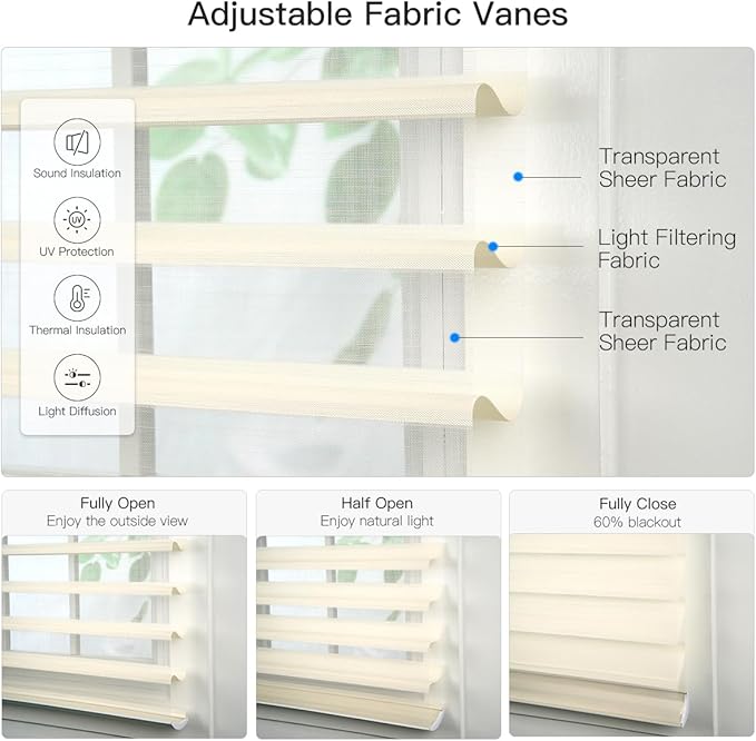Tokblind Motorized Sheer Shade