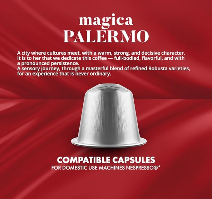 Caffè Borbone Magica Palermo Aluminum Capsules Compatible