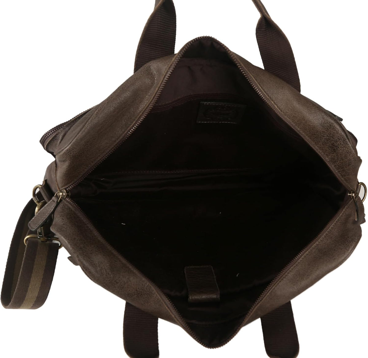 KomalC 16 Inch Leather briefcases Laptop Messenger Bags for Men and Women Best Office Satchel Bag