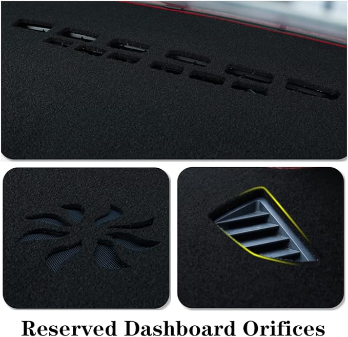 Dash Covers for Chevy-Silverado 2019-2022,Polyester Dashboard Covers mat,Car Dashboard Protecter Cover,Interior Dash Covers Pads,Blue