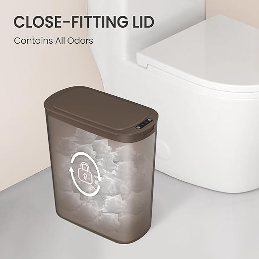 Cesun Automatic Motion Sensor Bathroom Trash Can