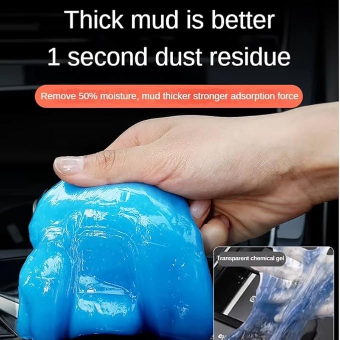 Car Cleaning Gel Compatible with Honda Rebel 250, 200g Detailing Putty for Auto Vents, Dashboard, Cup Holders - Reusable Multifunctional Dust Remover,200g*2