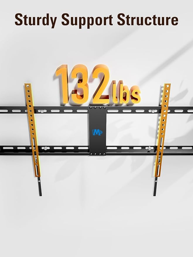 Mounting Dream Fixed TV Wall Mount, Low Profile Wall Mount Bracket