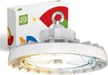 ASD LED High Bay UFO Light Fixture, Commercial Shop Lighting | 3CCT, Dimmable, IP69K Waterproof, DLC Premium, UL Listed | 200W 31900LM 3000-5000K 100-277V | Warehouse, Garage, Workshop Lamp | White