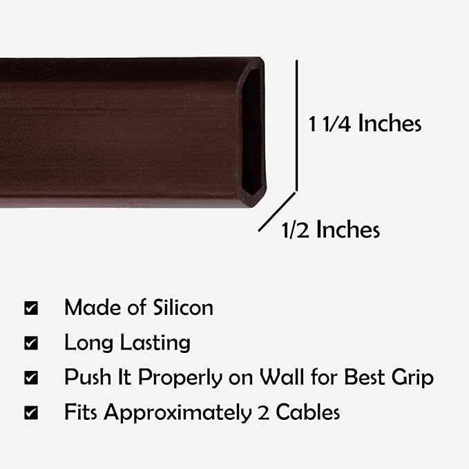 Rubber Bond TV Cord Hider Cable Protector
