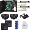 MENGQI-CONTROL Magnetic Lock Exit Motion Sensor 2 Doors TCP/IP Access Control