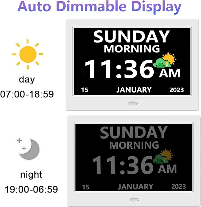 LXBYJKJ 10 Inch Digital Clock