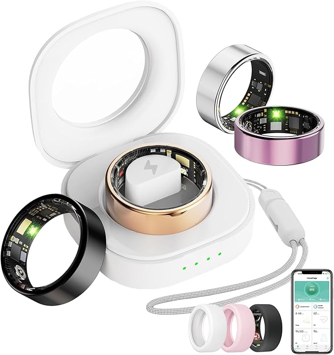 Smart Ring For Women Men, Health Tracker