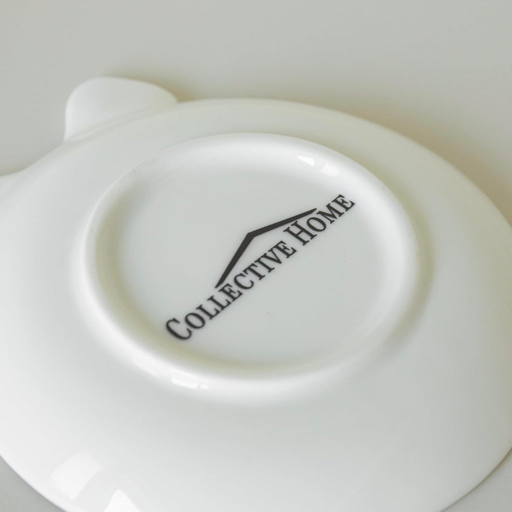COLLECTIVE HOME - Personalized Initial Ceramic Jewelry Tray with Bow, Christmas Gift Ideas for Women, Small Gift for Girlfriend Wife, Ring Holder, Earrings Dish, Birthday Gift for Her (Z)