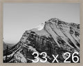 Frame It Easy 33 x 26 Rustic Gray Wood Frame