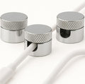 3PCS Cord Holder for Nightstand, Computer Cord Organizer for Desk, Appliance Cord Organizer, Stick-On Cable Clip for Charger, Laptop, USB, Headphones, Wire Management Set