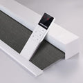 ZSHINE Motorized Blackout Window Blinds Customize Width Remote Control Wireless